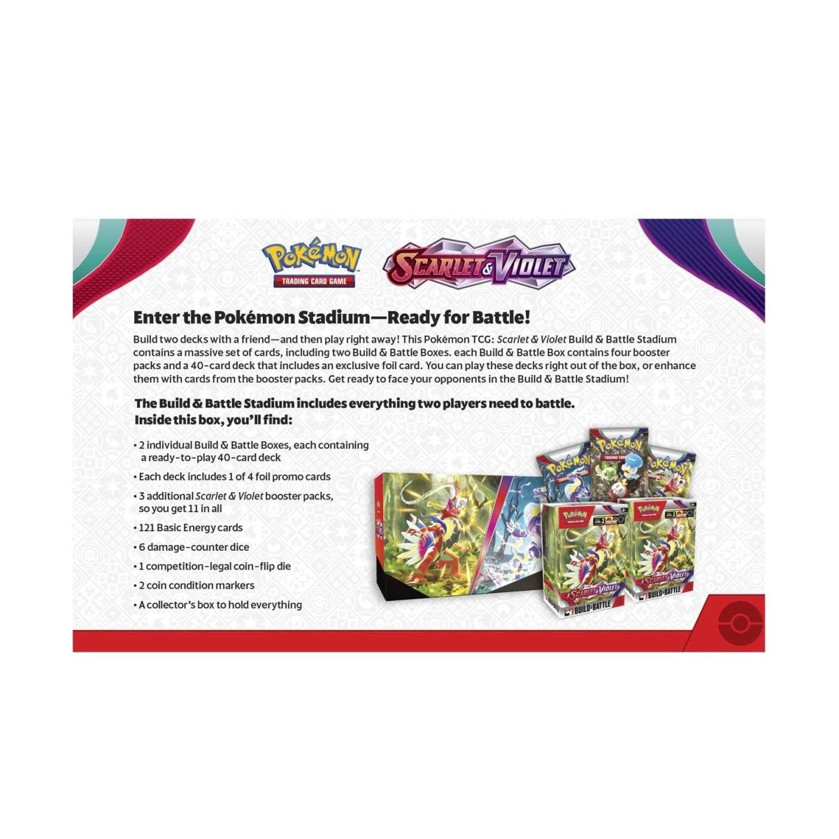 Pokemon TCG: Scarlet & Violet Build & Battle Stadium