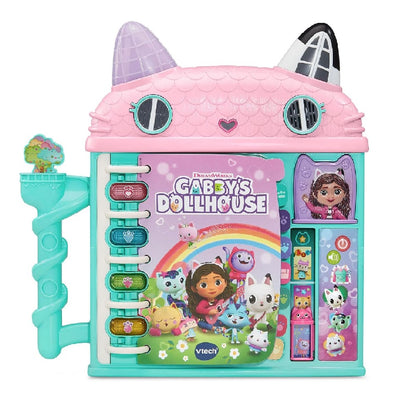 VTech Gabby's Dollhouse Cat-a-Vator Discovery Book