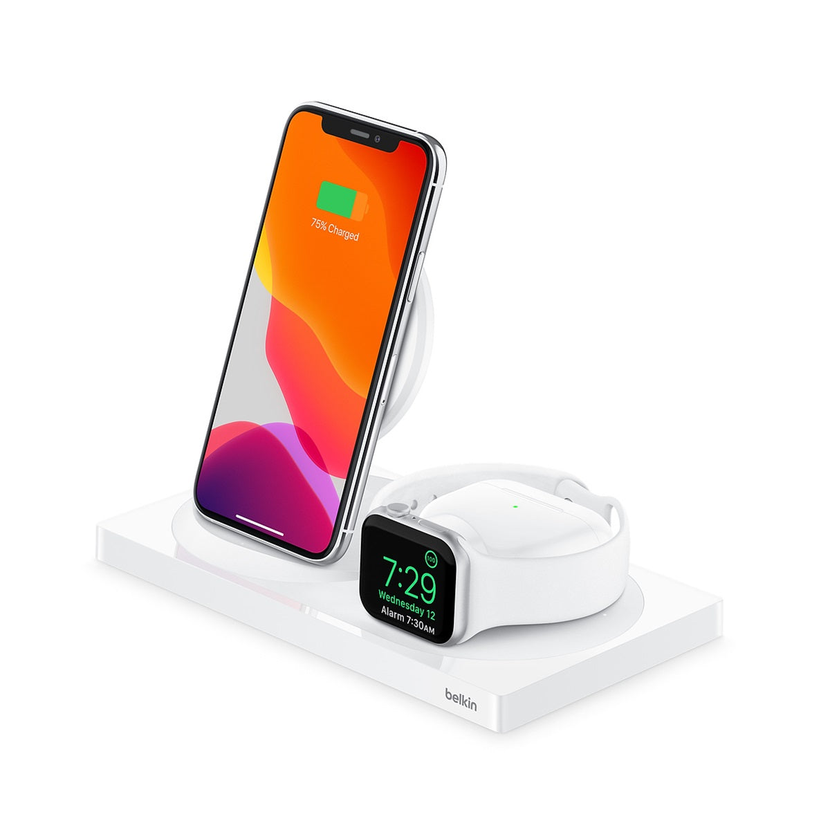 Belkin 3-IN-1 10W Wireless Charging Station For iPhone/ Apple Watch