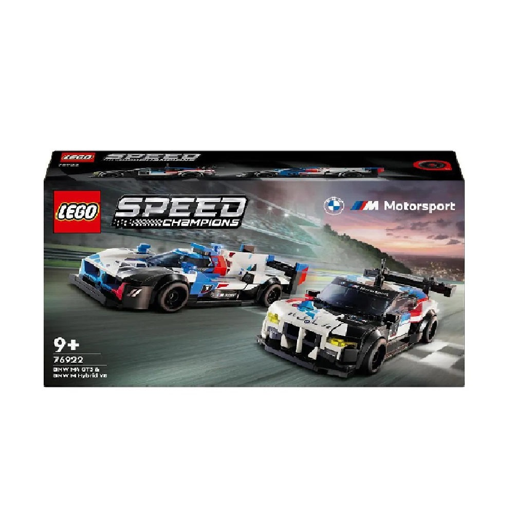 مجموعة سيارات سباق LEGO 76922 Speed ​​Champions BMW M4 GT3 &amp; M Hybrid V8