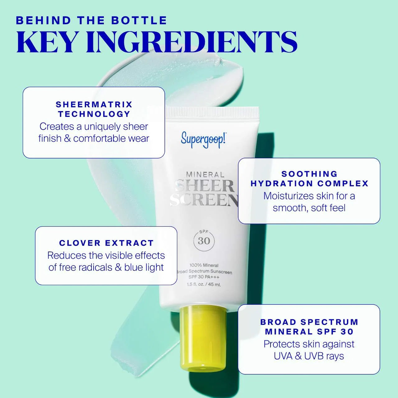 Supergoop! Mineral Sheerscreen SPF 30 45ml