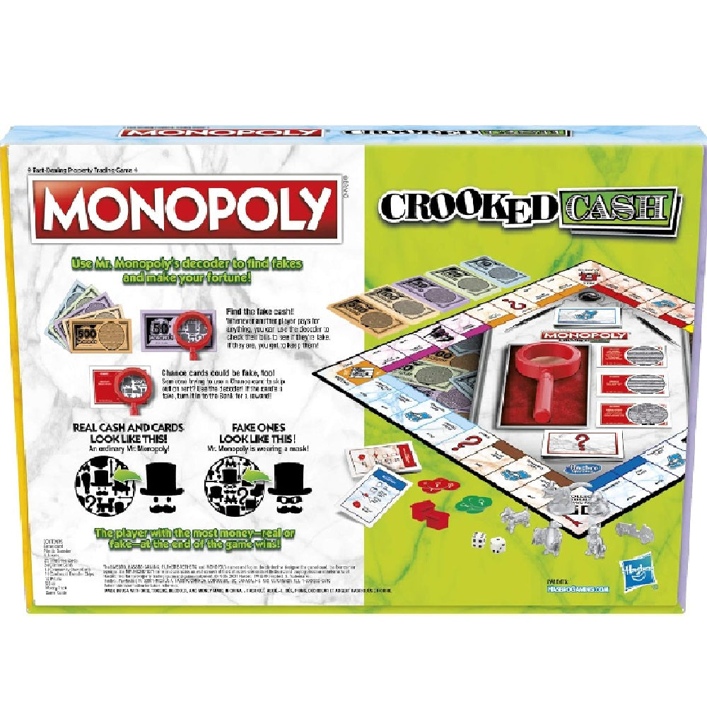 Monopoly Crooked Cash Board Game