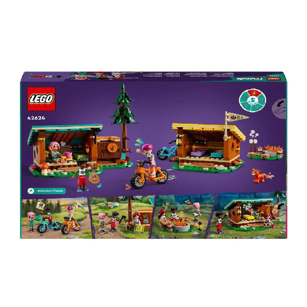 LEGO Friends Adventure Camp Cosy Cabins 42624 - 437 Pieces