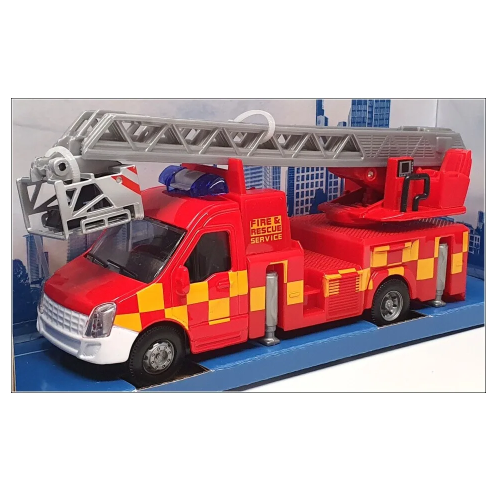Burago - Municipal Vehicles Fire Truck w/ Ladder (18-32267)