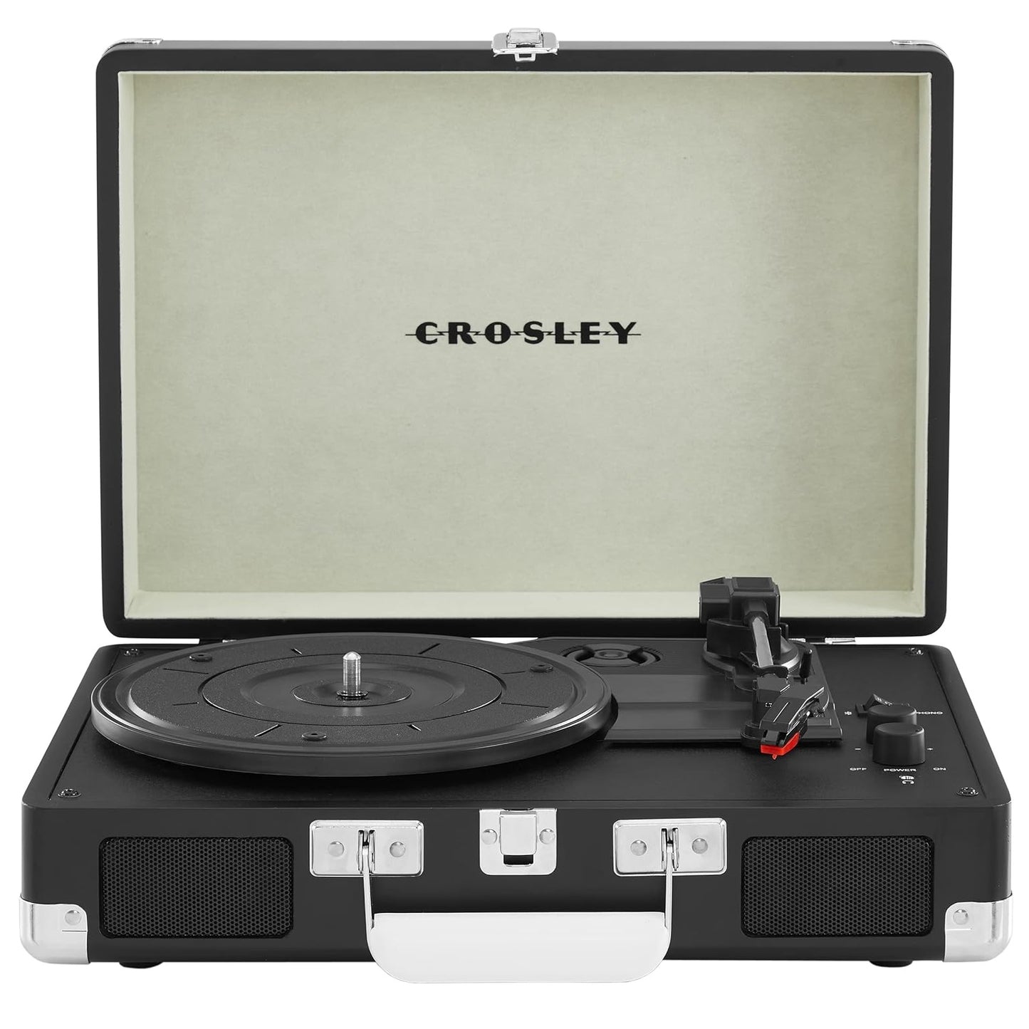 Crosley Cruiser Plus Portable Turntable With Bluetooth in/Out, ChalkBoard