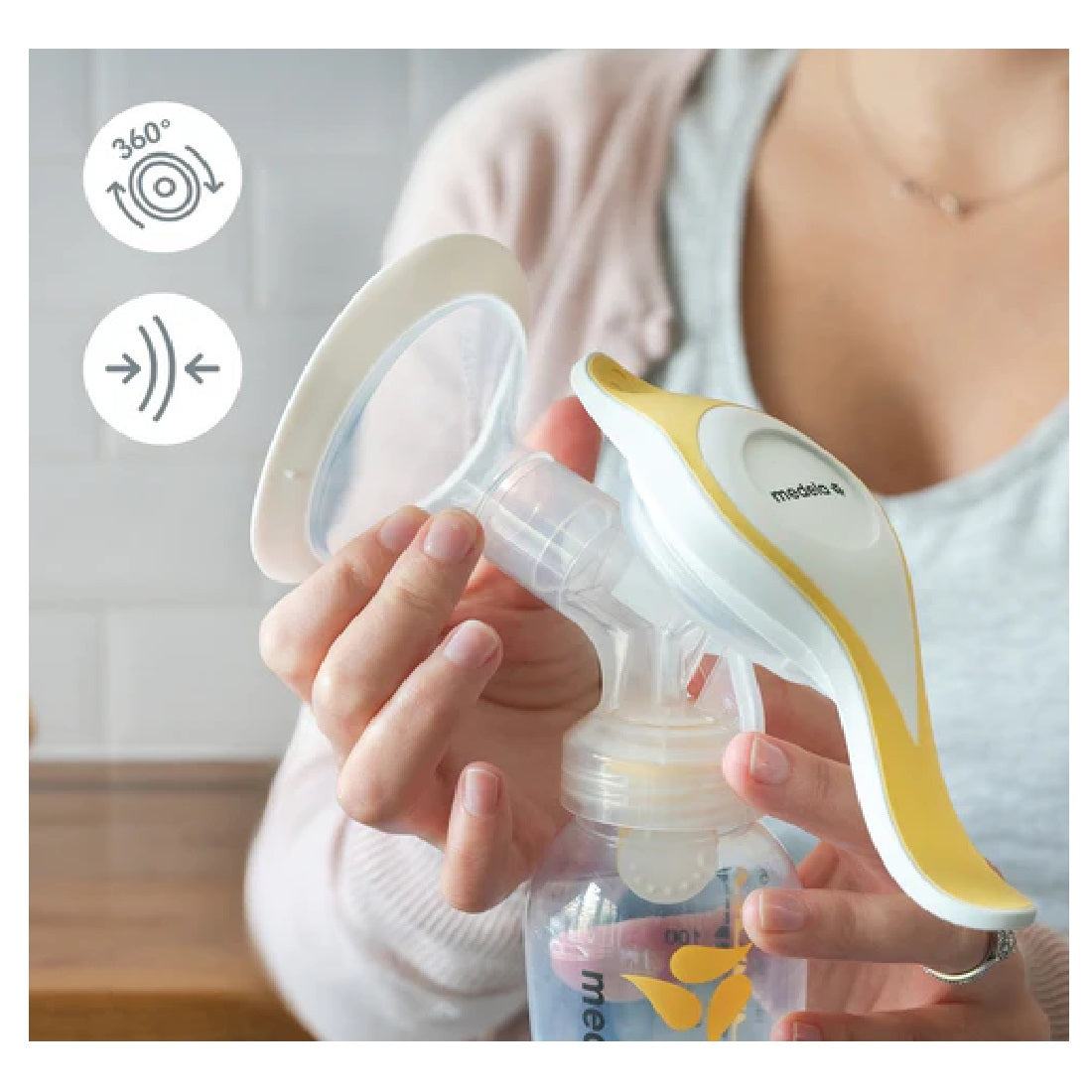 Medela New Harmony Flex Manual Breast Pump