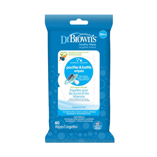 Dr. Brown's Pacifier & Bottle Wipes Pack Of 40