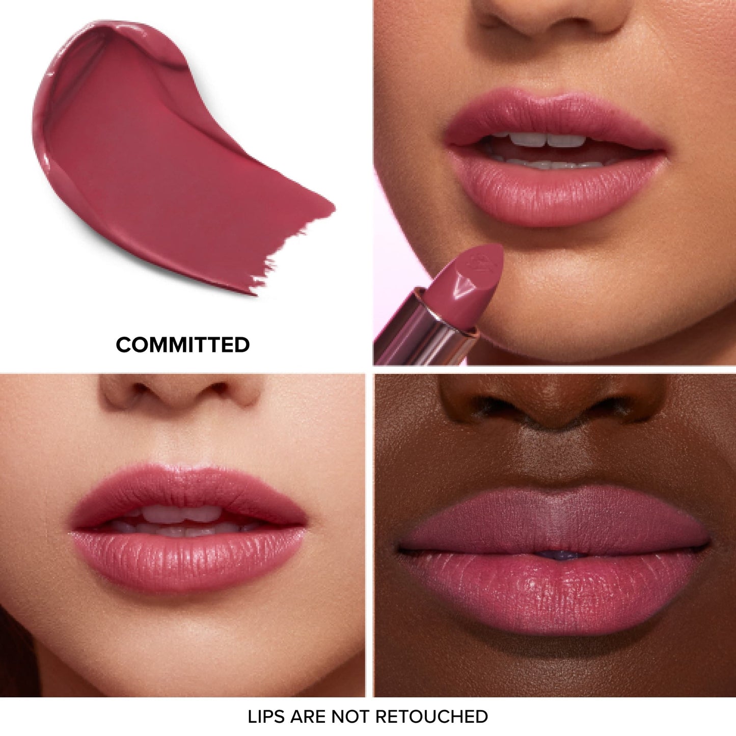 Too Faced Lady Bold Cream Lipstick 4g - Committed