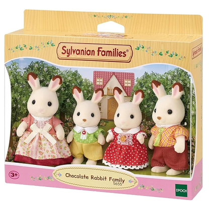 Sylvanian Families Chocolate Rabbit Family