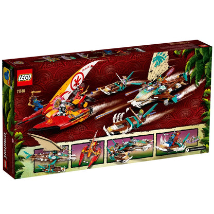 ليجو نينجاجو 71748 معركة بحرية بالقارب الشراعي