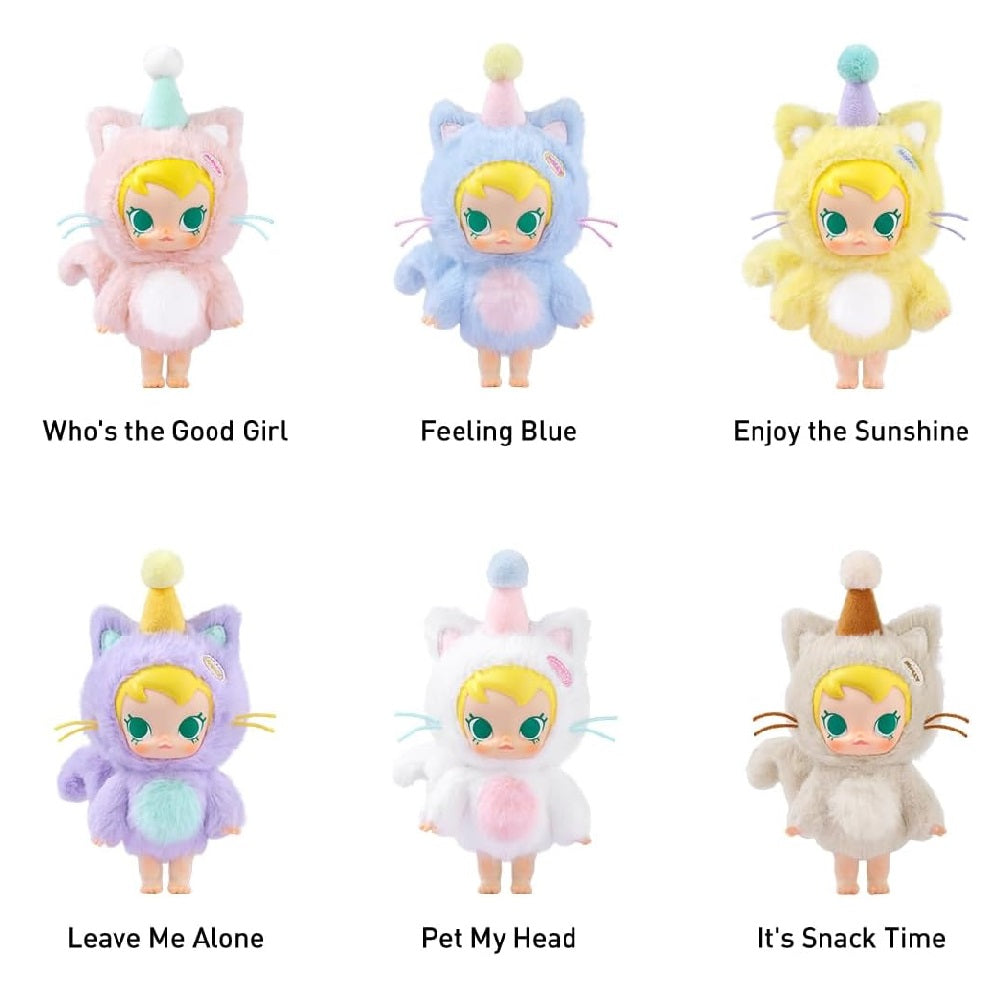 Pop Mart Labubu Baby Molly Pocket Friends Vinyl Plush Pendant