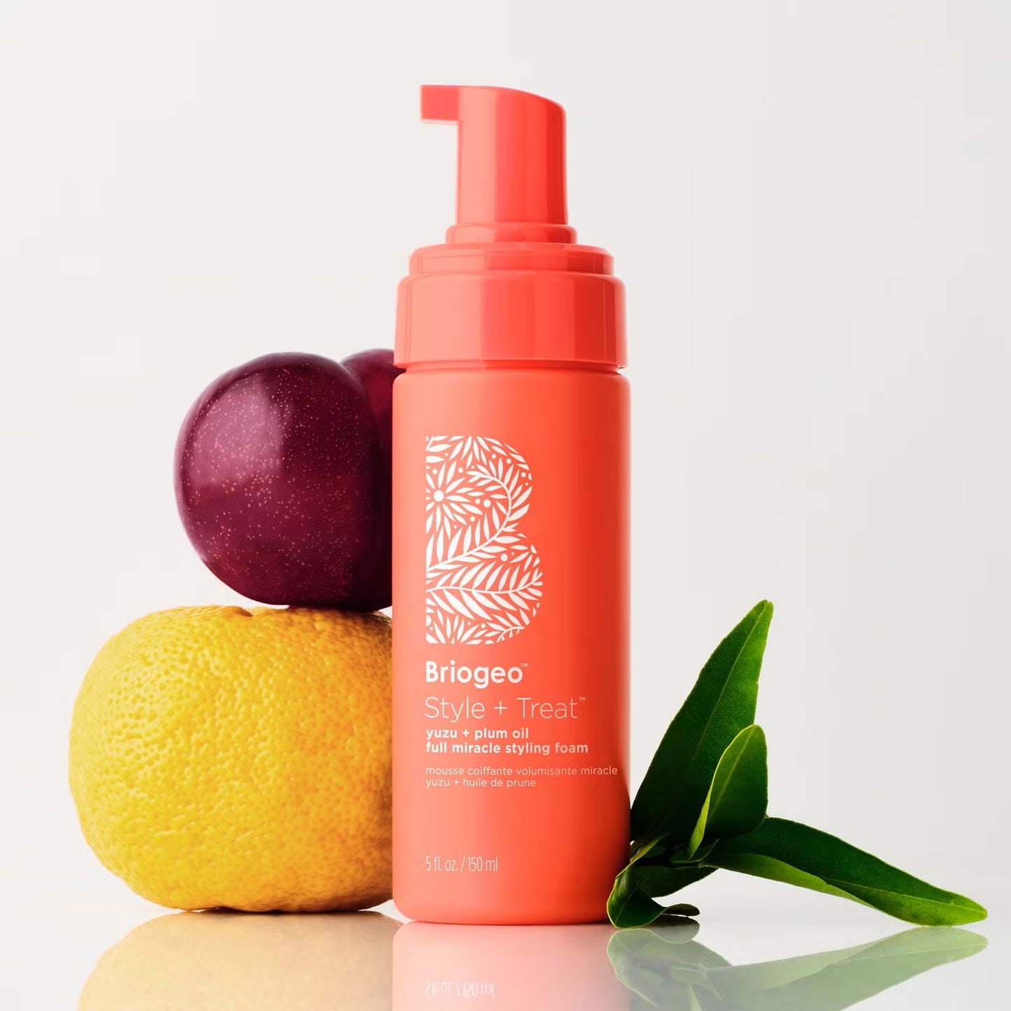 Briogeo Style + Treat Yuzu + Plum Oil Full Miracle Styling Foam 150ml