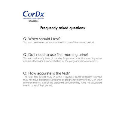 Cordx Pregnancy Test Midstream  FDA Approved - 1 Test