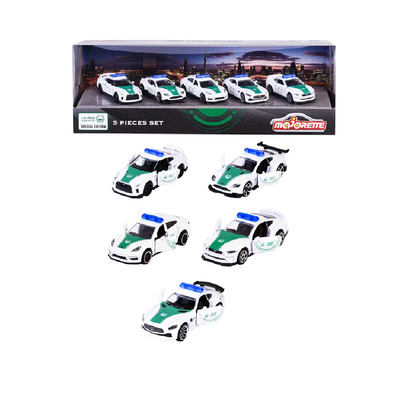 Majorette Dubai Police 5pc Gift Pack Version 1