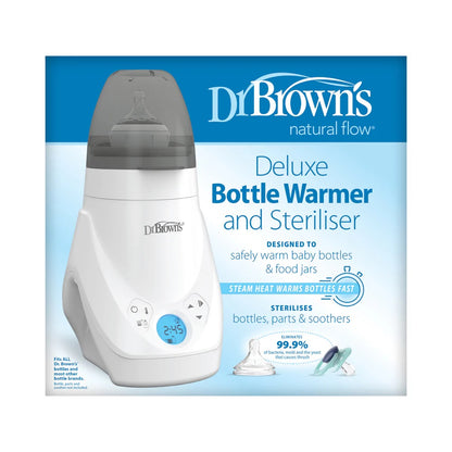 Dr. Brown's Deluxe Type G Plug Electric Bottle & Food Warmer & Sterilizer