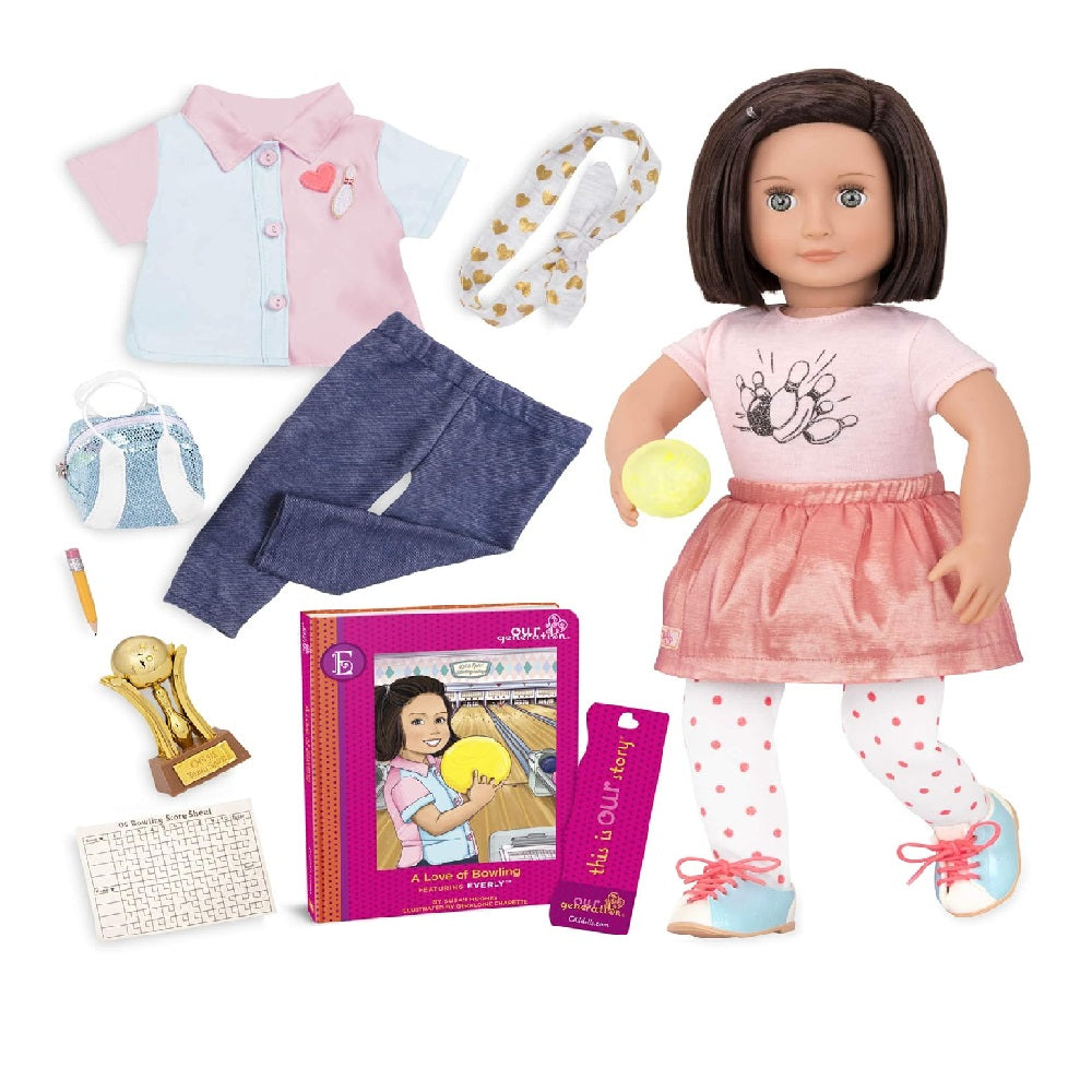 دمية البولينج الفاخرة إيفيرلي من أور جنريشن