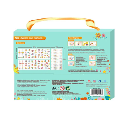 ملصقات أظافر ووشوم أفينير - زهور