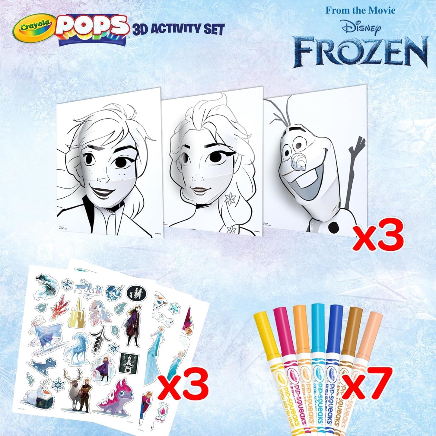 Crayola Pops Color & Activity Pets - Disney Frozen