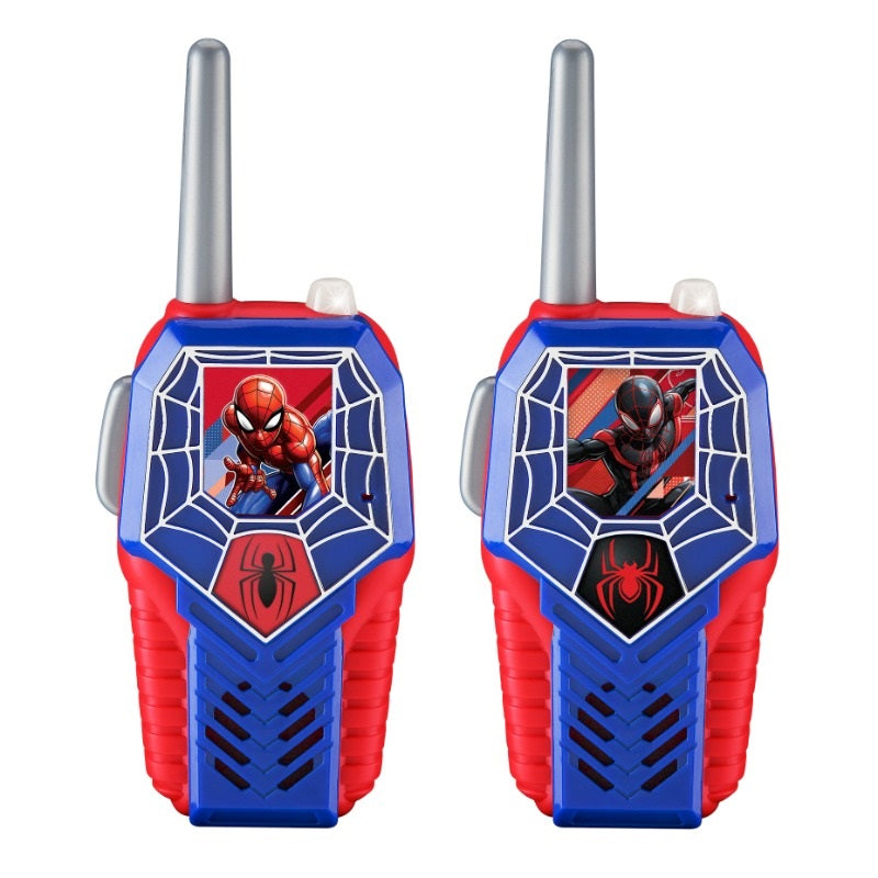KIDdesigns - Deluxe FRS Walkie Talkies - Marvel Spider-Man – Flitit ...