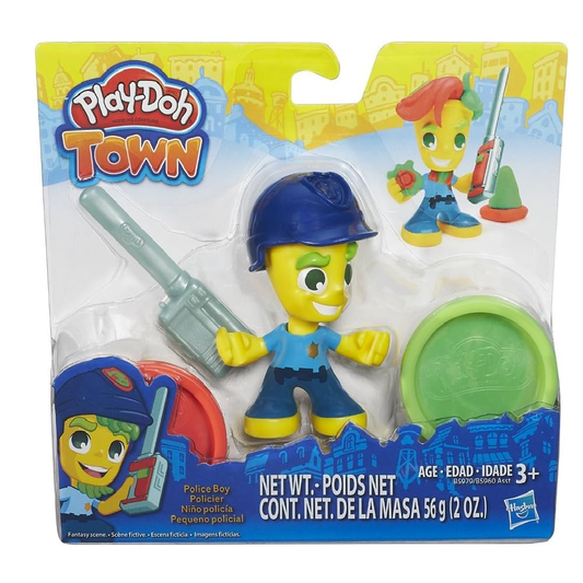 Playdoh Town Police Boy