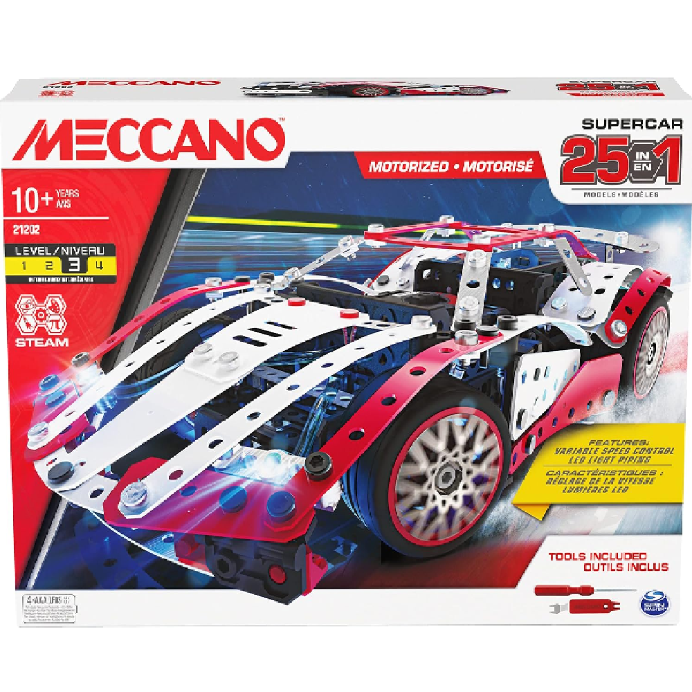 Meccano 25 in 1 Supercar 21202