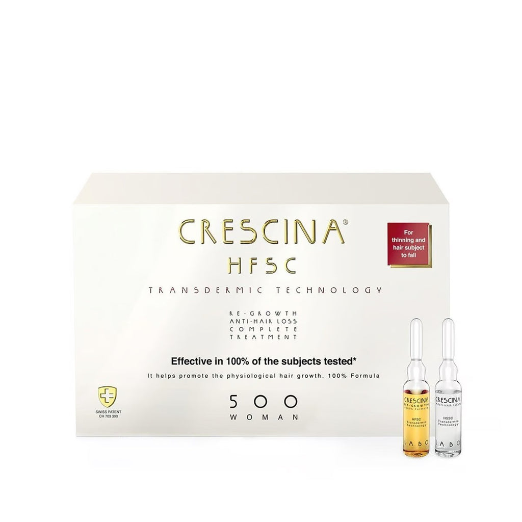 Crescina Transdermic Hfsc Complete Treatment Ampoules for Women 500 (Intermediate Stage)