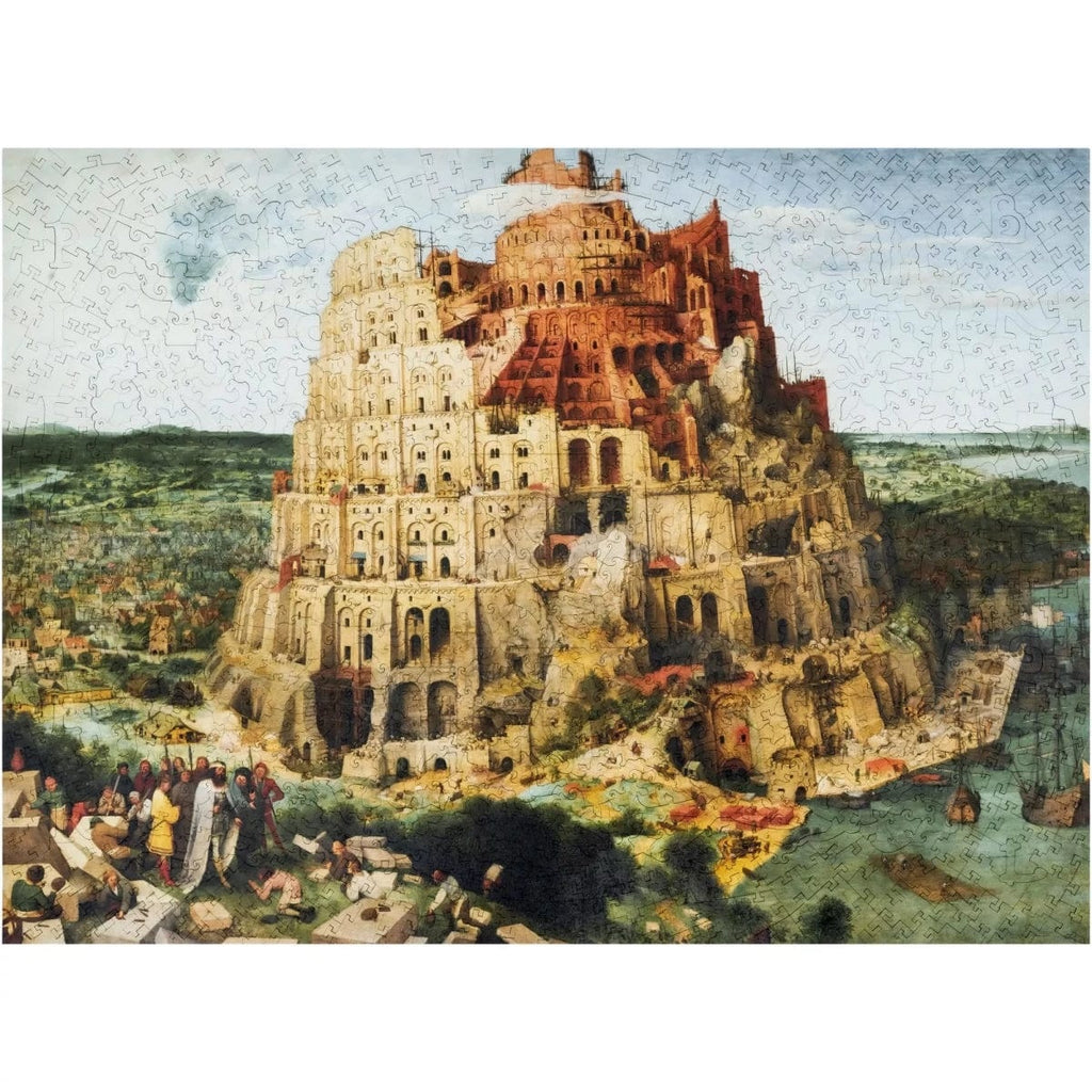 UNIDRAGON Figured Wooden Puzzle Art Collection The Towel Of Babel