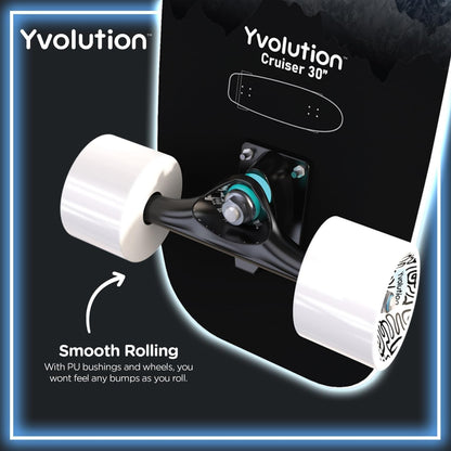 Yvolution Cruiser 30" LED - Blue