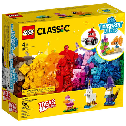 LEGO Classic 11013 Creative Transparent Bricks