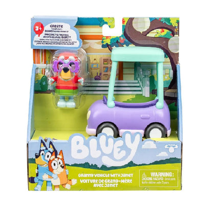 Bluey S13 Basic Vehicle Granny Car & Janet