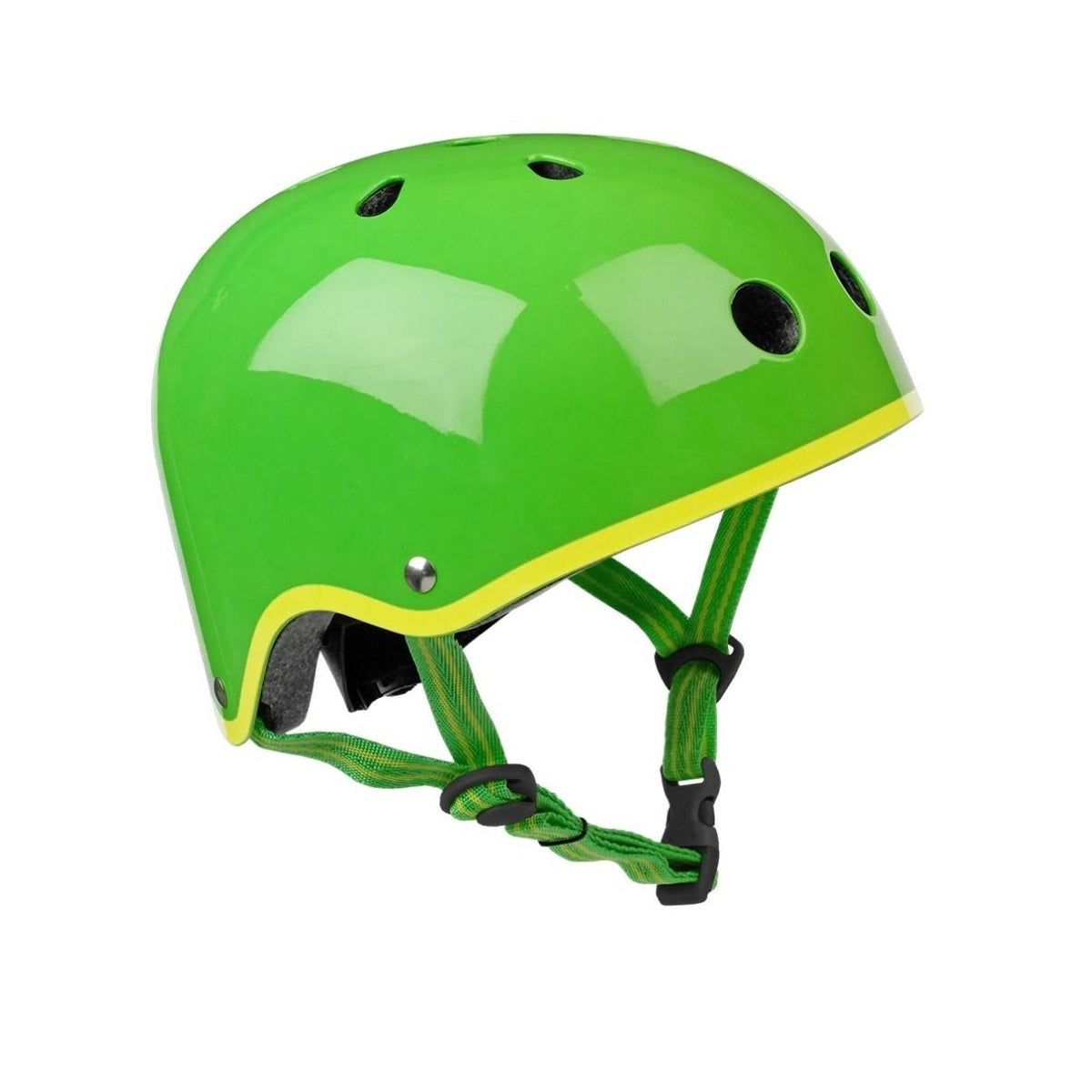 Micro - Helmet - Glossy Green - Medium