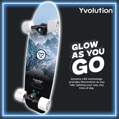 Yvolution Cruiser 30" LED - Blue