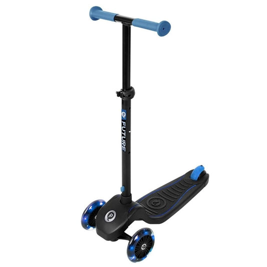 Qplay Future Foldable 3 Wheel Scooter - Blue