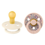 Bibs - Liberty Eloise Latex Pacifier S1 - 0M+ - 2pcs - Blush Mix