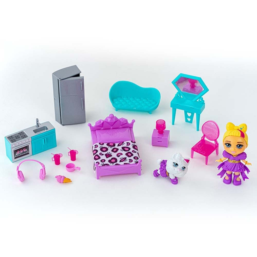 Love Diana Fashion Fabulous Magic Music Castle Playset