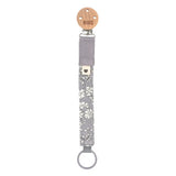Bibs - Liberty Pacifier Clip Capel - Fossil Grey