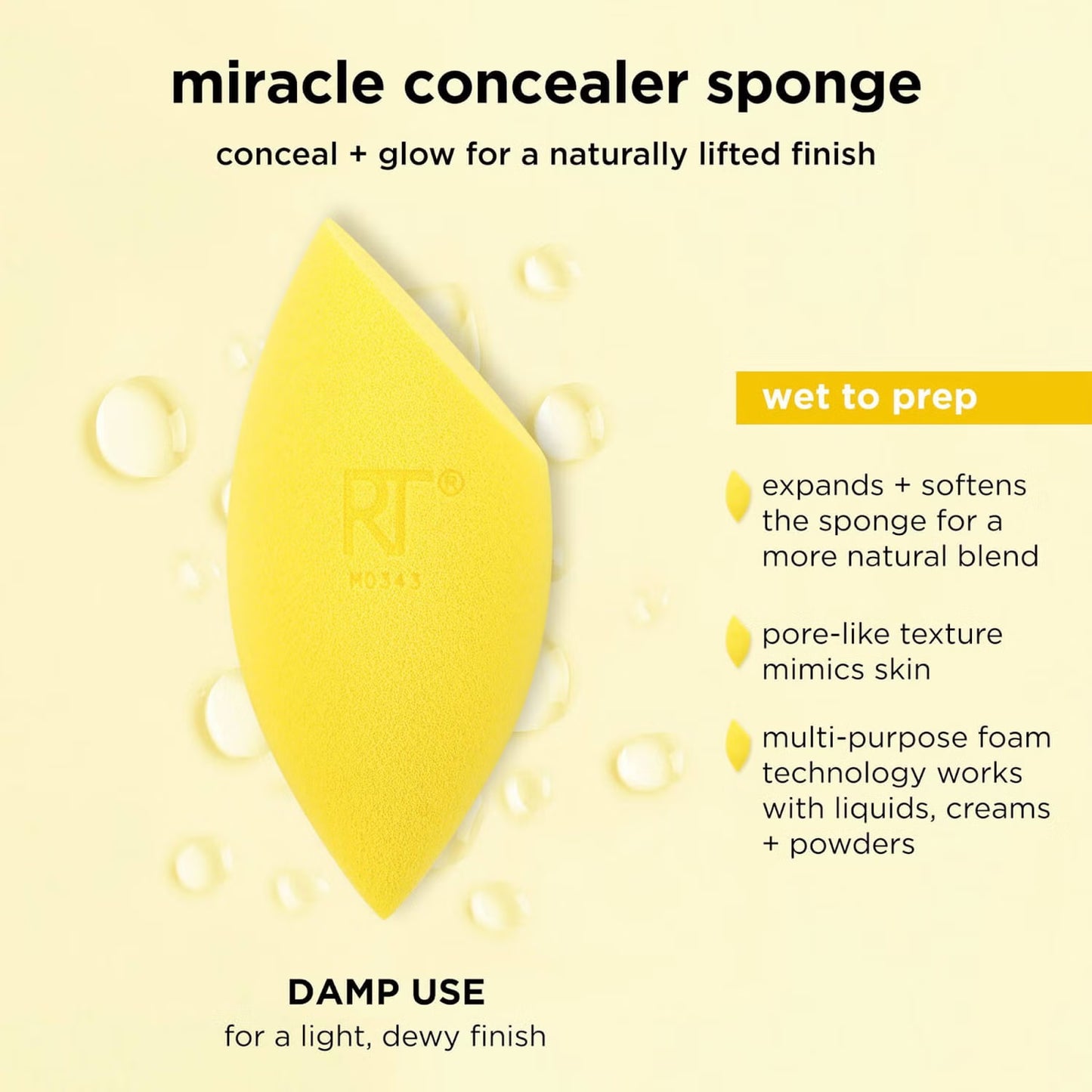 Real Techniques Miracle Concealer Sponge