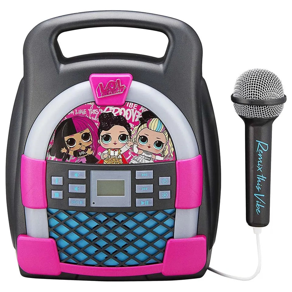 KIDdesigns - Bluetooth Mp3 Karaoke With Microphone  - Lol