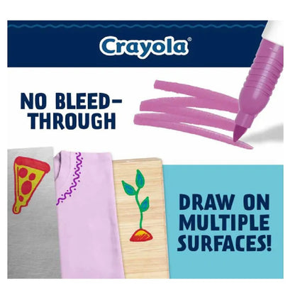 Crayola 12ct Fine Point Doodle Markers