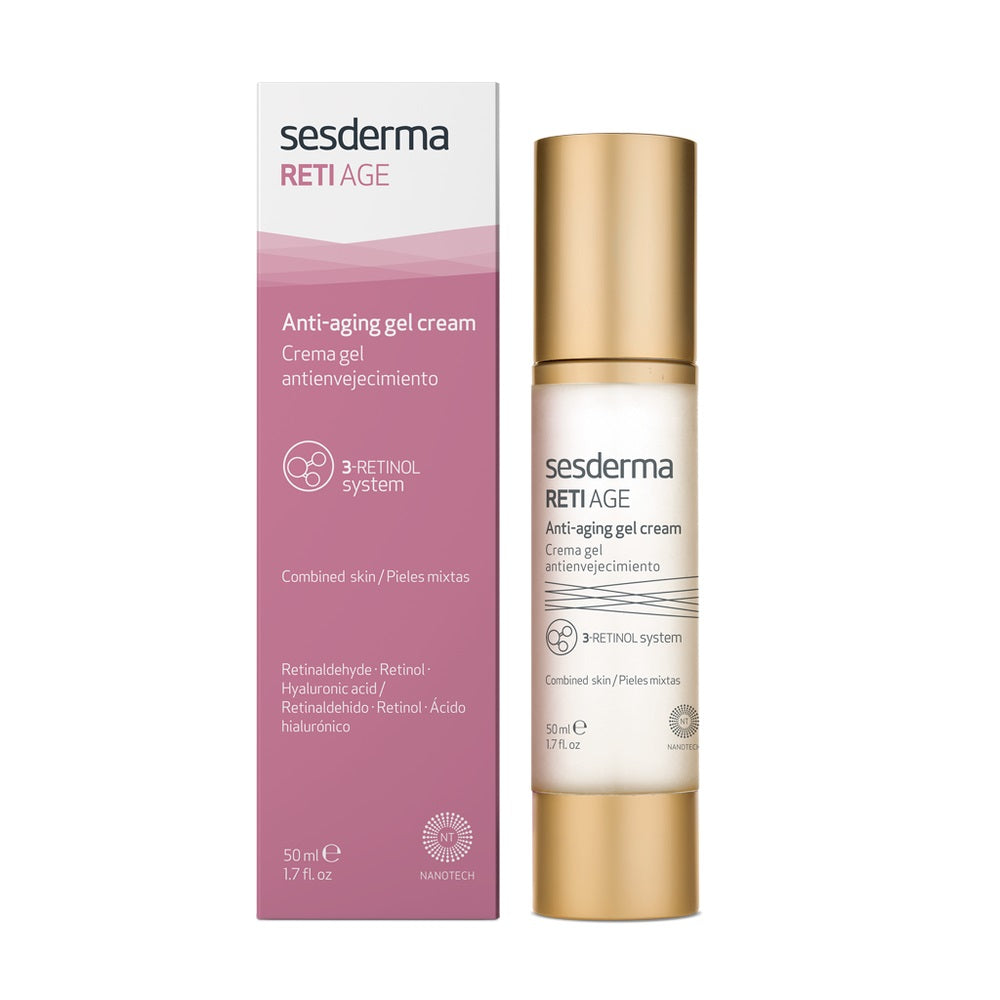 Sesderma Reti Age Cream Gel Anti-Aging for Wrinkles and Firmness Loss 50ml