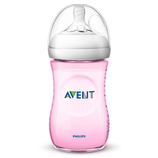 Philips Avent Baby Natural 2.0 Feeding Bottle 260ml - Pink