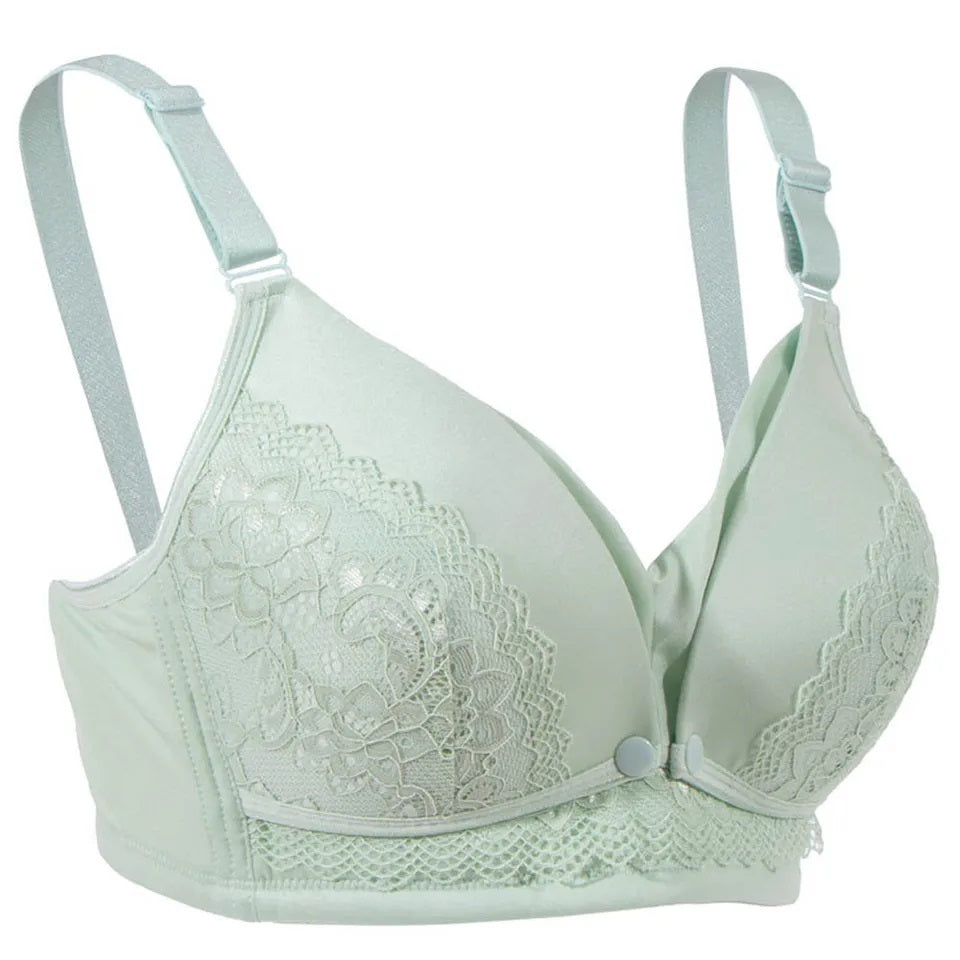 Okus - Full Cup Maternity & Nursing Bra - Green - X-Large