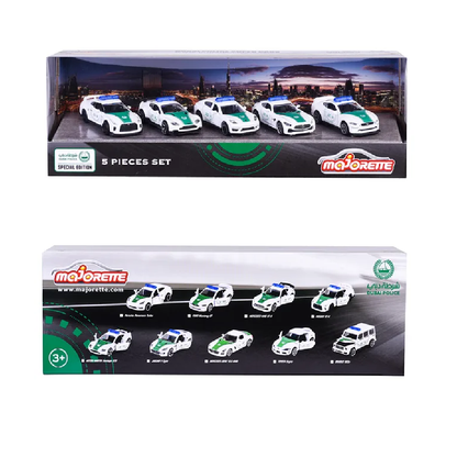Majorette Dubai Police 5pc Gift Pack Version 1