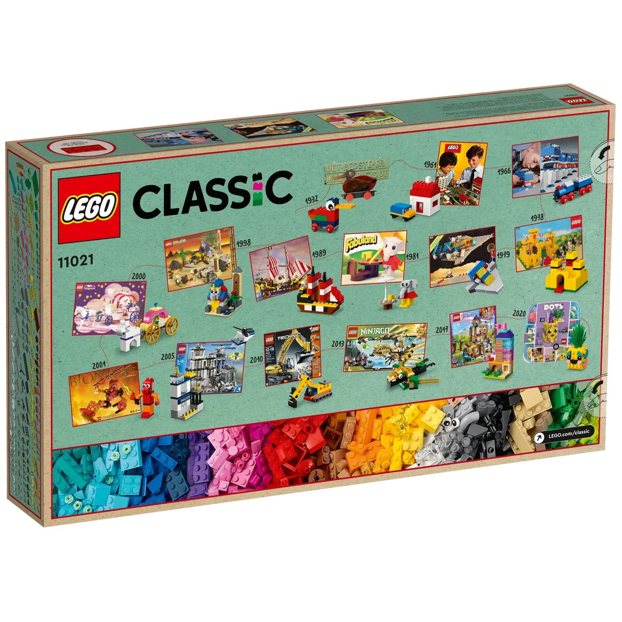 LEGO Classic 11021 90 Years Of Play