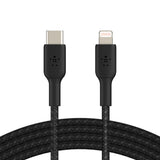 Belkin BOOST CHARGE™ Lightning to USB-C Cable_Braided, 2M, Black