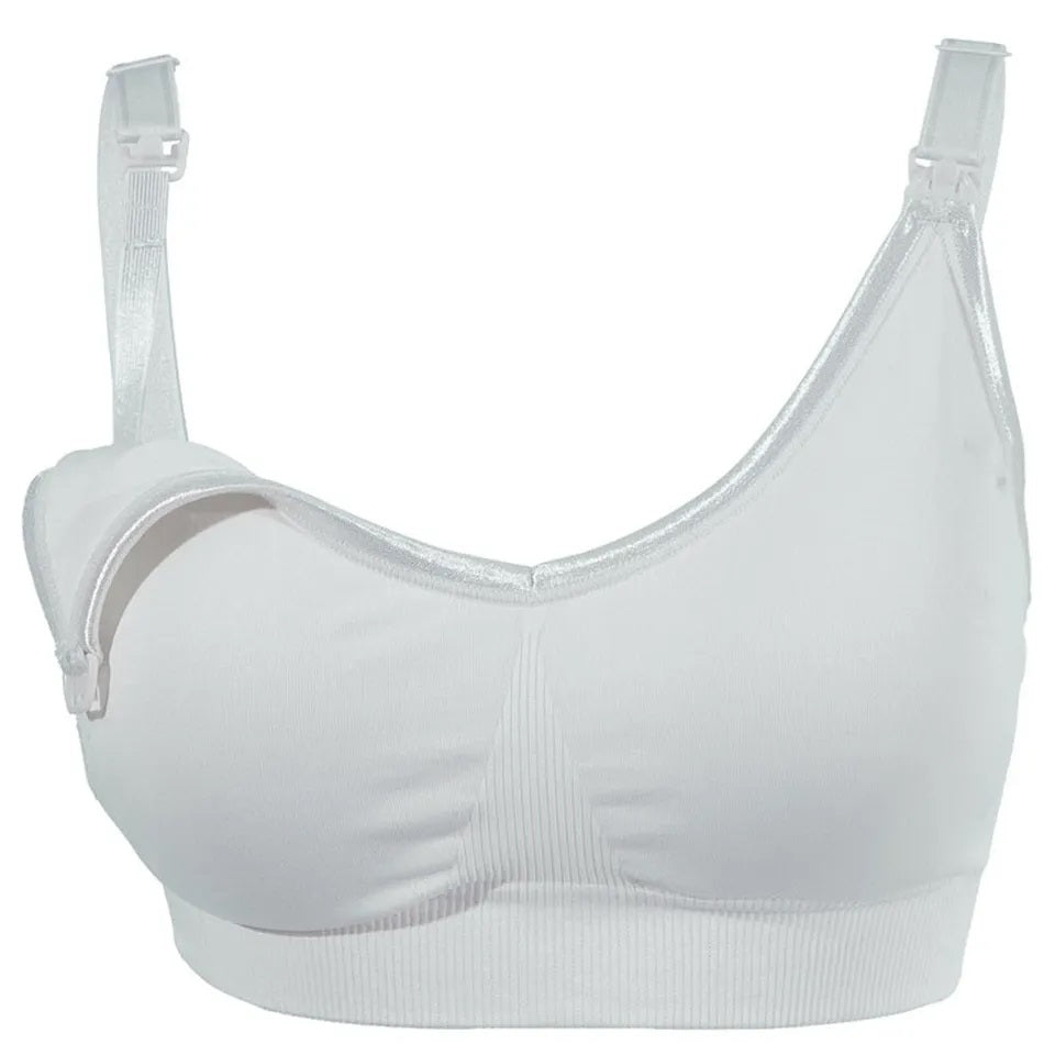 Okus - Original Full Cup Maternity & Nursing Bra - Light Grey - Medium