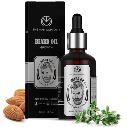THE MAN COMPANY Almond & Thyme | Beard Oil