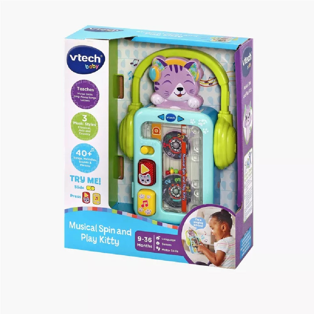 VTech Musical Spin & Play Kitty