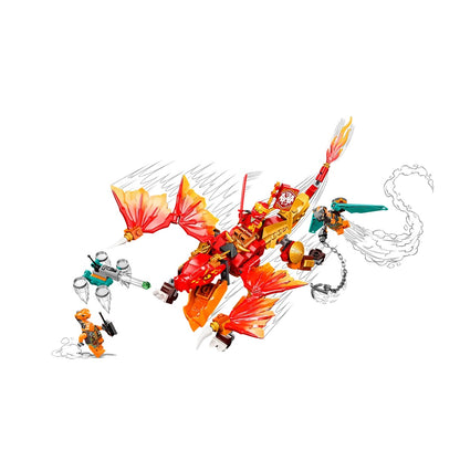LEGO Ninjago 71762 Kai’s Fire Dragon EVO Building Kit