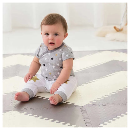 Skip Hop - Playspot Geo Floor Tiles - Grey & Cream